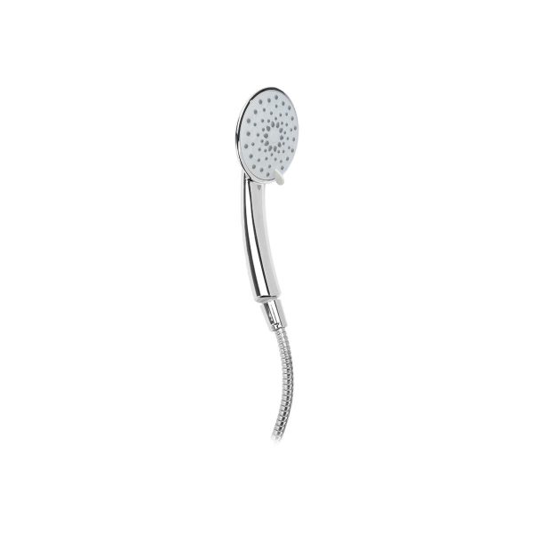 ESTIA ΚΕΦΑΛΗ ΝΤΟΥΣ ΧΡΩΜΙΟΥ 10.5cm ΜΕ 5 ΛΕΙΤΟΥΡΓΙΕΣ ΡΟΗΣ & ΣΠΙΡΑΛ ΑΝΟΔΕΙΔΩΤΟ 1.5m
