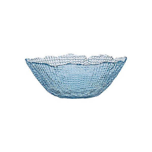 ESTIA ΜΠΟΛ ΓΥΑΛΙΝΟ ROCHE 16x5cm ΜΠΛΕ