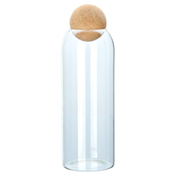 ESTIA ΔΟΧΕΙΟ ΑΠΟΘΗΚΕΥΣΗΣ ΓΥΑΛΙΝΟ 1300ml ΜΕ ΚΑΠΑΚΙ ΦΕΛΛΟΥ