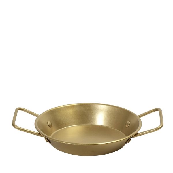 SNOW GOLD ΣΑΓΑΝΑΚΙ ΜΕ ΛΑΒΕΣ SS 18/2 D: 25 (INCL. HANDLE 33.5CM) H: 5,5CM