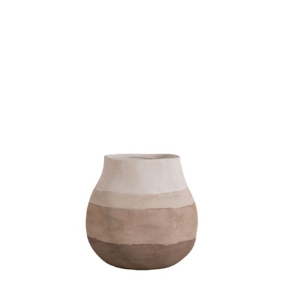 ΒΑΖΟ ΚΕΡΑΜ. ΜΠΕΖ-ΚΑΦΕ ''ΡΙΓΑ'' 17,5X17,5X17,5ΕΚ