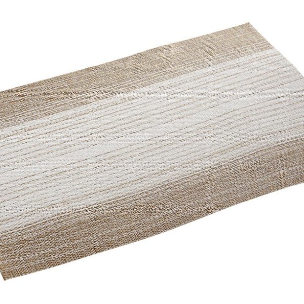 ΣΟΥΠΛΑ PVC/POLYEST. ΜΠΕΖ-ΛΕΥΚΟ 45X30EK