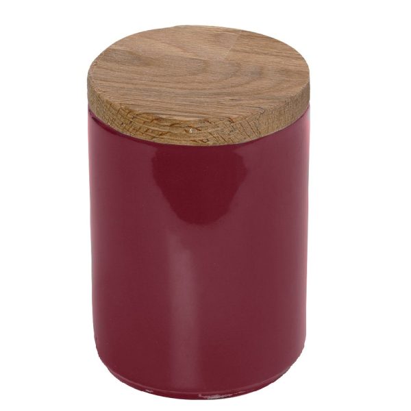 DIS. POMEGRANATE ESSENTIALS ΔΟΧΕΙΟ ΜΕ ΞΥΛ. ΚΑΠΑΚΙ 8Χ8Χ12ΕΚ
