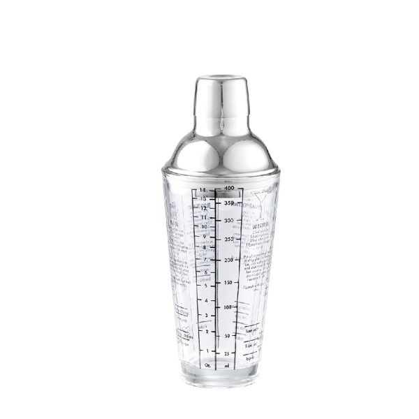 DIS.DAY COCKTAIL SHAKER ΓΥΑΛΙΝΟ 400ML