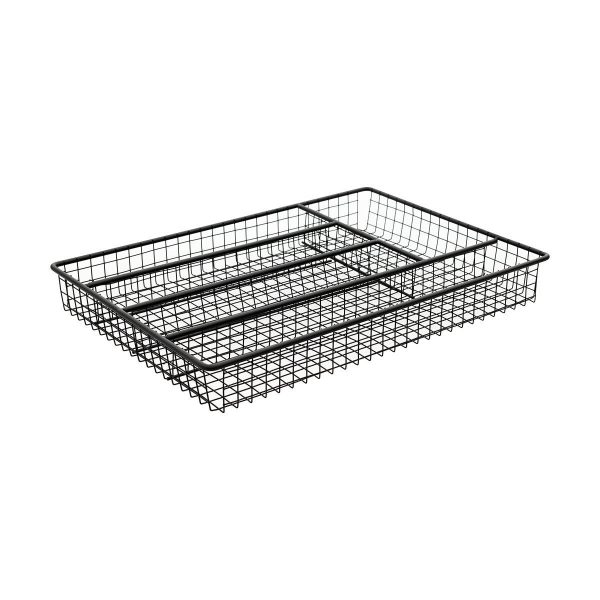 ΘΗΚΗ ΣΥΡΤΑΡΙΟΥ METAL BLACK  ΜΕΤΑΛΛΙΚΗ 36x26cm ΜΑΥΡΗ