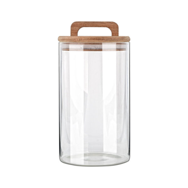 ESTIA ΔΟΧΕΙΟ ΑΠΟΘΗΚΕΥΣΗΣ ALLURE ΓΥΑΛΙΝΟ 1000ml 10x10x19cm