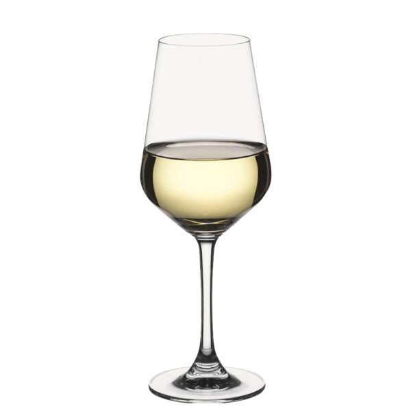 NUDE CUVEE WHITE WINE SET6 345CC H: 21.3CM P/432 GB6.OB12