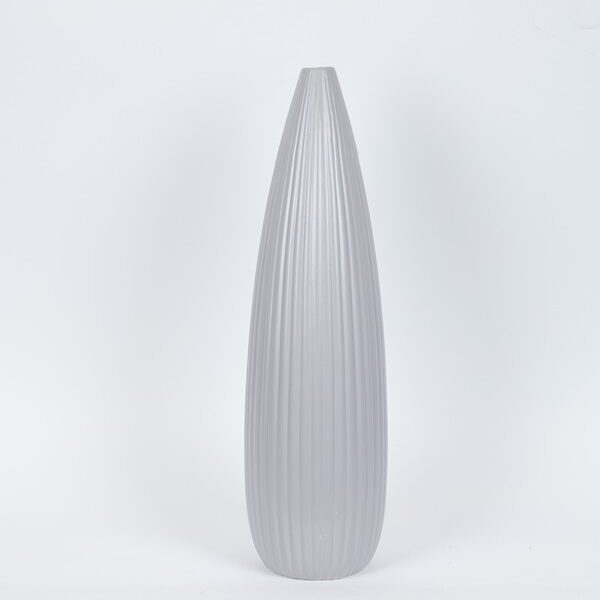 ΒΑΖΟ ΚΕΡΑΜΙΚΟ ΑΝΟΙΧΤΟ ΓΚΡΙ 16.5x58cm