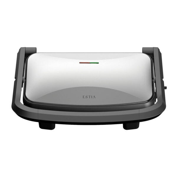 ESTIA ΤΟΣΤΙΕΡΑ INOXSENSE 2 ΘΕΣΕΩΝ 1000W ΜΕ ΑΝΤΙΚΟΛΛΗΤΙΚΕΣ ΠΛΑΚΕΣ