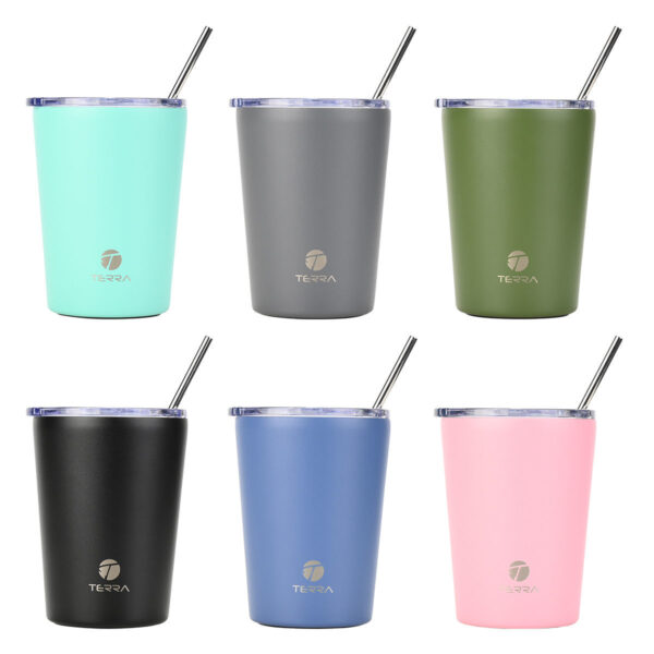 TERRA ΘΕΡΜΟΣ COFFEE MUG SAVE THE AEGEAN 350ml ΜΟΝΟΧΡΩΜΟ ASSORTED