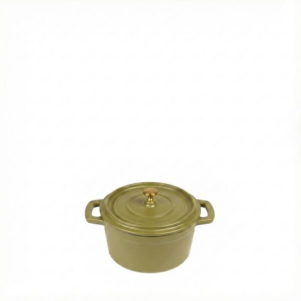 VOLCANO ΚΑΤΣΑΡΟΛΑΚΙ CAST-IRON ΧΑΚΙ ΜΕ ENAMEL 750ML 14ΕΚ.